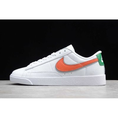 Nike Blazer Low Qs Hh Beyaz / Yeşil Kaykay Ayakkabı Türkiye - W5TB88HG